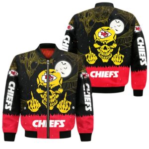 Kansas City Chiefs Style Bomber Jacket For Fans