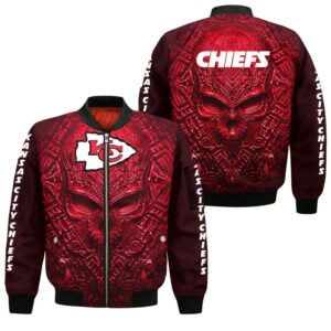 Kansas City Chiefs Style Bomber Jacket For Fans
