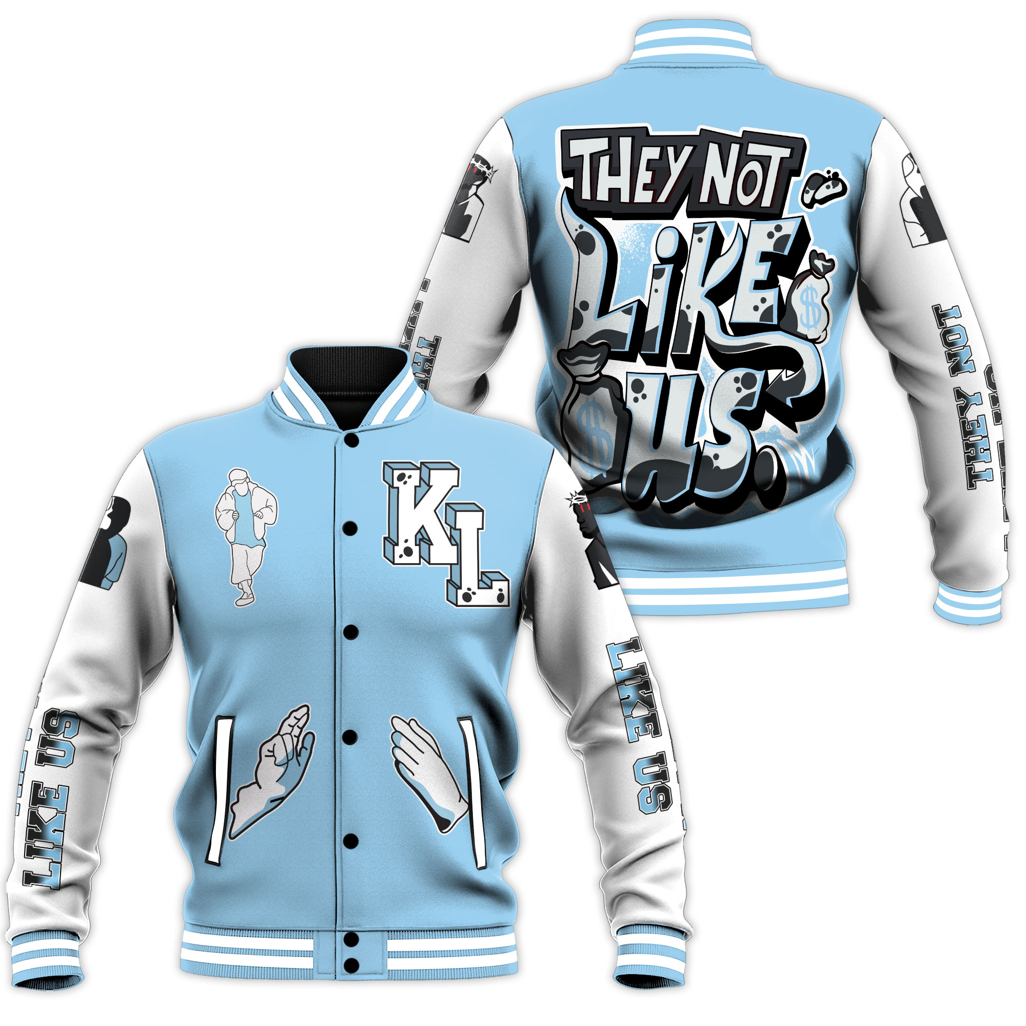 Kendrick Lamar Music Style Baseball Jacket For Fans