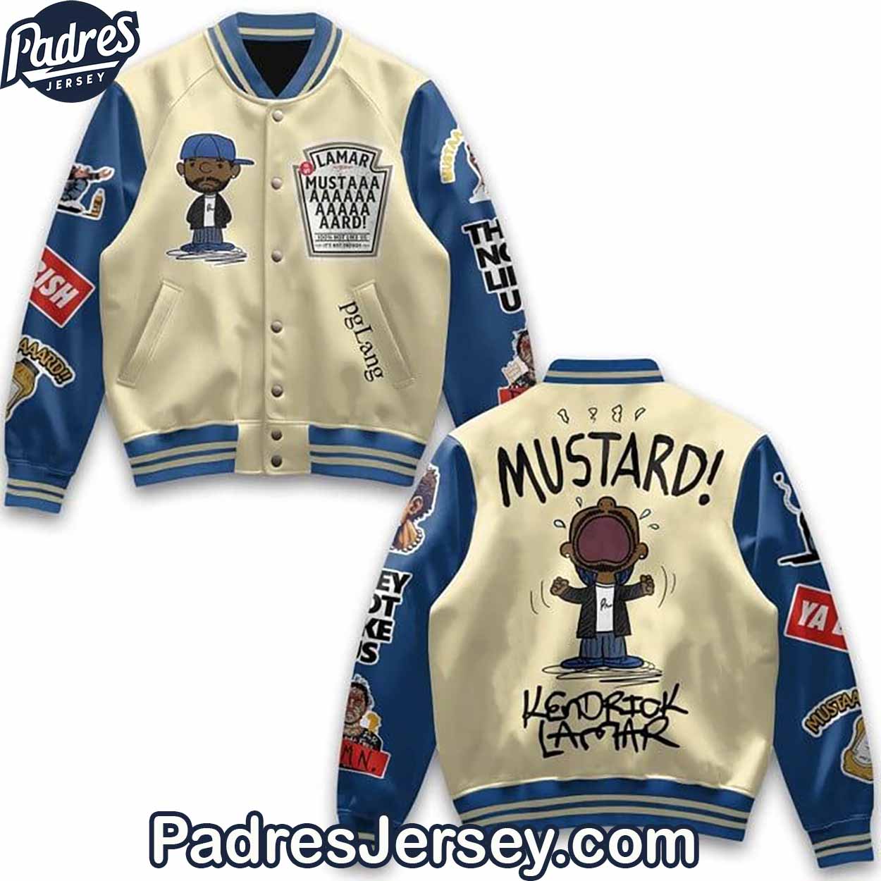 Kendrick Lamar Music Style Baseball Jacket For Fans