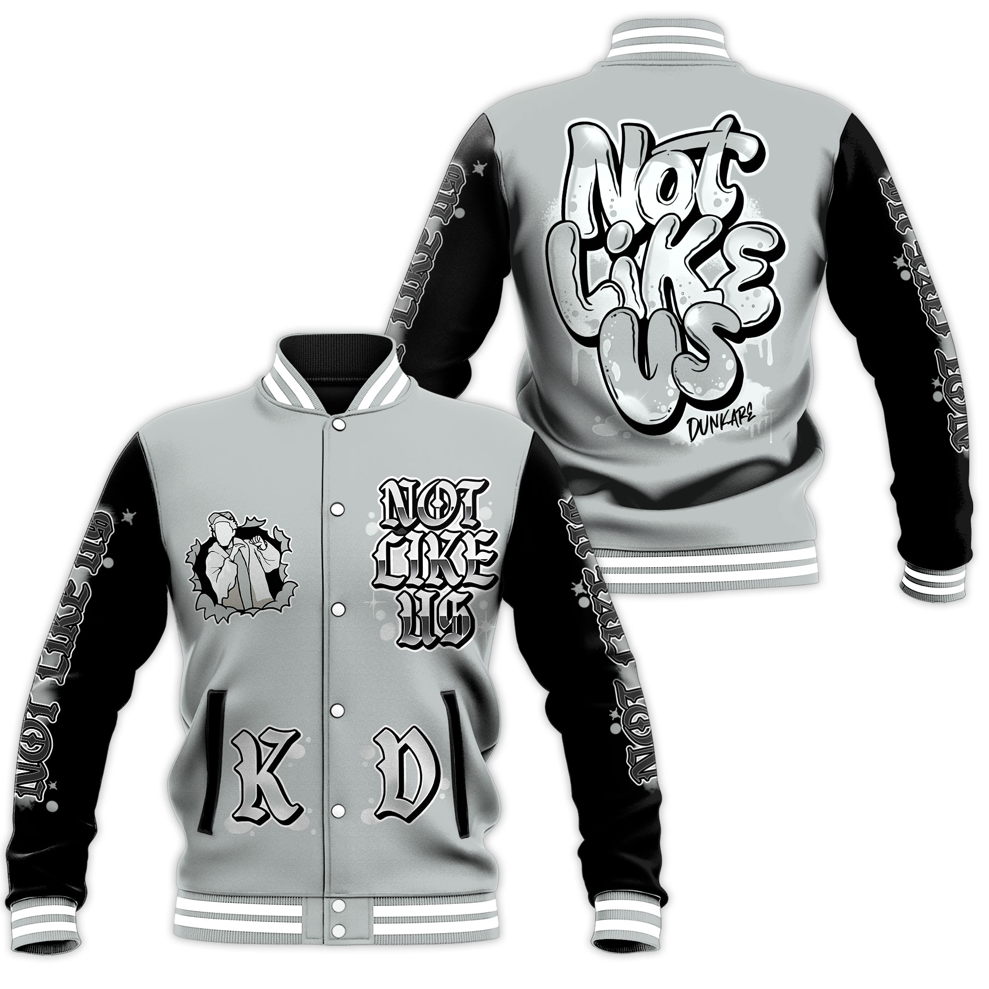 Kendrick Lamar Music Style Baseball Jacket For Fans