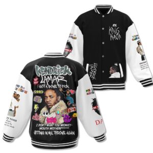 Kendrick Lamar Music Style Baseball Jacket For Fans