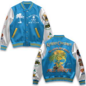 Kenny Chesney Music Style Baseball Jacket For Fans