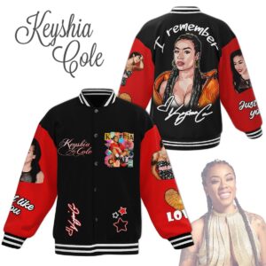 Keyshia Cole Music Style Baseball Jacket For Fans