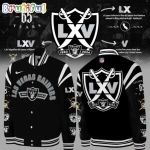 Las Vegas Raiders NFL Style Baseball Jacket For Fans