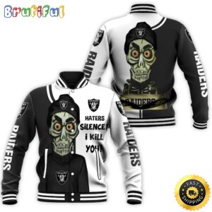 Las Vegas Raiders NFL Style Baseball Jacket For Fans