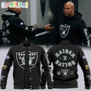Las Vegas Raiders NFL Style Baseball Jacket For Fans