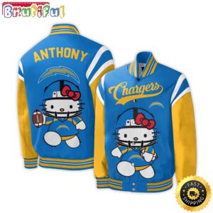 Los Angeles Chargers NFL Style Baseball Jacket For Fans