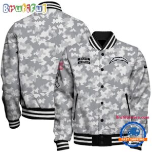 Los Angeles Chargers NFL Style Baseball Jacket For Fans