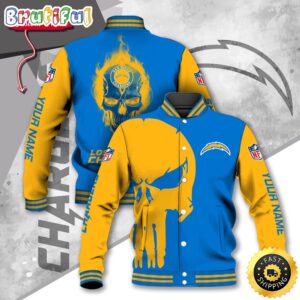 Los Angeles Chargers NFL Style Baseball Jacket For Fans