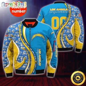 Los Angeles Chargers NFL Style Bomber Jacket For Fans