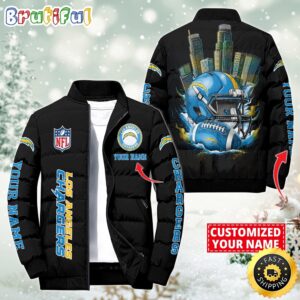 Los Angeles Chargers NFL Style Puffer Jacket For Fans