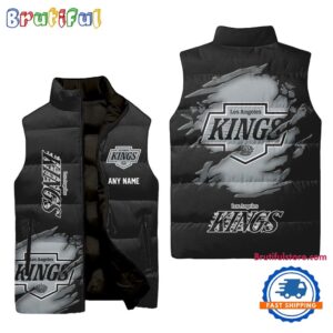 Los Angeles Kings NHL Style Sleeveless Puffer Jacket For Fans