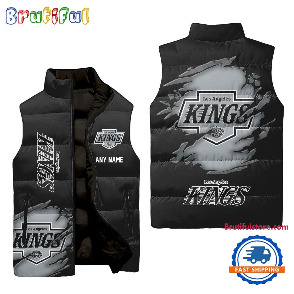 Los Angeles Kings NHL Style Sleeveless Puffer Jacket For Fans