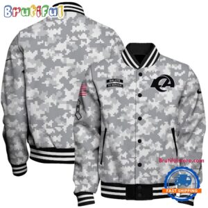 Los Angeles Rams NFL Style Baseball Jacket For Fans