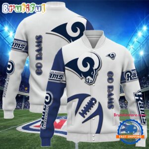 Los Angeles Rams NFL Style Baseball Jacket For Fans