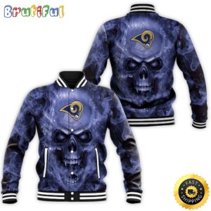Los Angeles Rams NFL Style Baseball Jacket For Fans