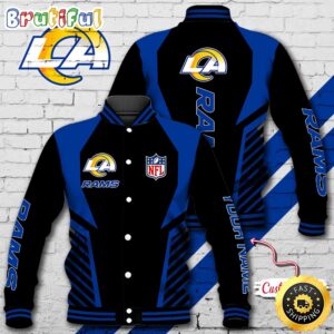 Los Angeles Rams NFL Style Baseball Jacket For Fans