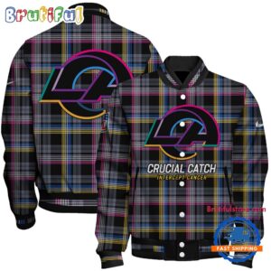 Los Angeles Rams NFL Style Baseball Jacket For Fans