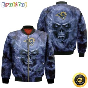 Los Angeles Rams NFL Style Bomber Jacket For Fans