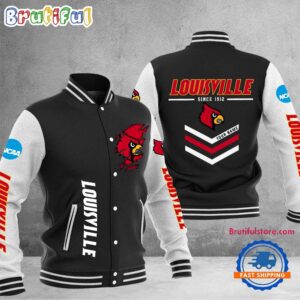 Louisville Cardinals NCAA Style Baseball Jacket For Fans