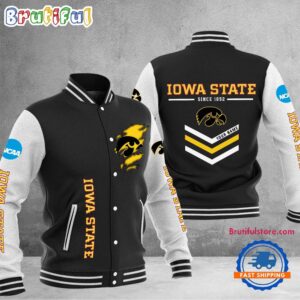 lowa State Cyclones NCAA Style Baseball Jacket For Fans