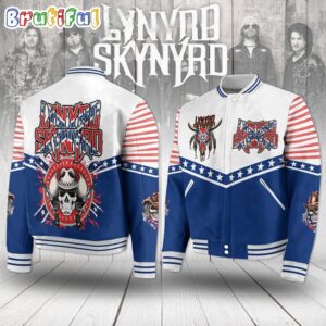 Lynyrd Skynyrd Music Style Baseball Jacket For Fans
