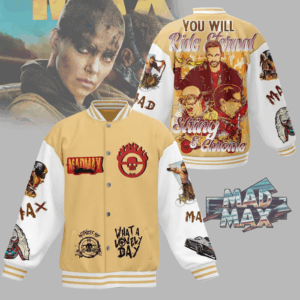 Mad Max TV Series Style Baseball Jacket For Fans