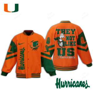 Miami Hurricanes NCAA Style Baseball Jacket For Fans