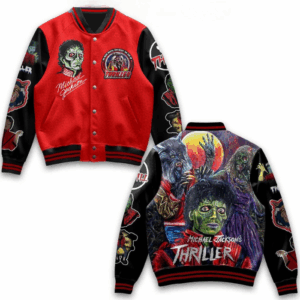 Michael Jackson Music Style Baseball Jacket For Fans