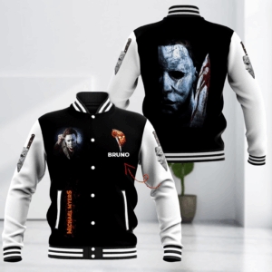 Michael Myers Movies Style Baseball Jacket For Fans