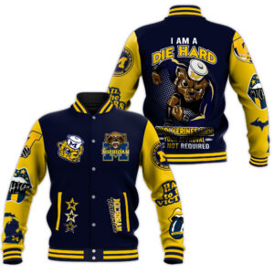 Michigan Wolverines NCAA Style Baseball Jacket For Fans