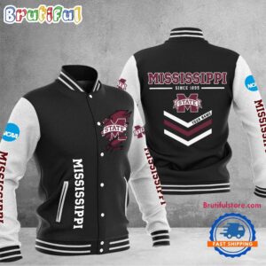 Mississippi State Bulldogs NCAA Style Baseball Jacket For Fans