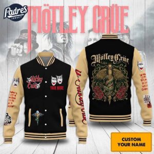 Motley Crue Music Style Baseball Jacket For Fans