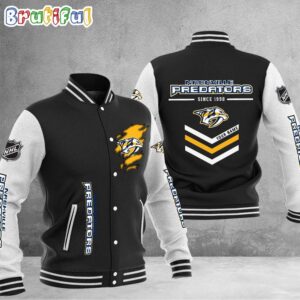 Nashville Predators NHL Style Baseball Jacket For Fans