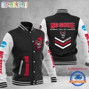 NC State Wolfpack NCAA Style Baseball Jacket For Fans