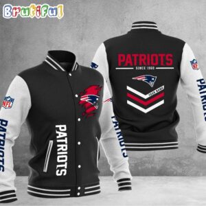 New England Patriots NFL Style Baseball Jacket For Fans