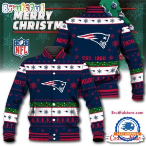 New England Patriots NFL Style Baseball Jacket For Fans