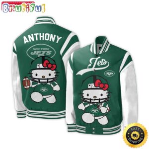 New York Jets NFL Style Baseball Jacket For Fans