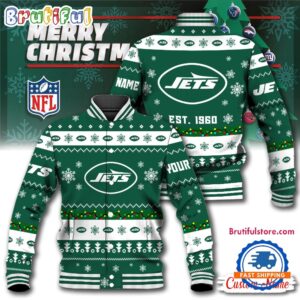 New York Jets NFL Style Baseball Jacket For Fans