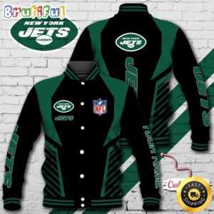 New York Jets NFL Style Baseball Jacket For Fans
