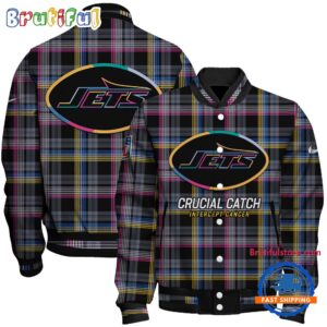 New York Jets NFL Style Baseball Jacket For Fans