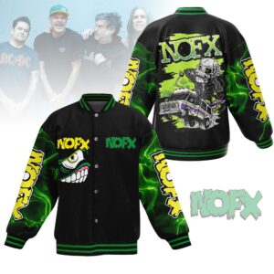 NOFX Music Style Baseball Jacket For Fans