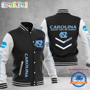 North Carolina Tar Heels NCAA Style Baseball Jacket For Fans