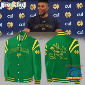 Notre Dame Fighting Irish NCAA Style Baseball Jacket For Fans