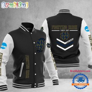 Notre Dame Fighting Irish NCAA Style Baseball Jacket For Fans