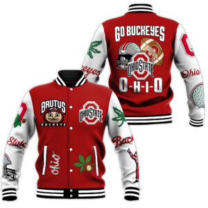 Ohio State Buckeyes NCAA Style Baseball Jacket For Fans