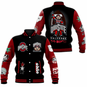 Ohio State Buckeyes NCAA Style Baseball Jacket For Fans