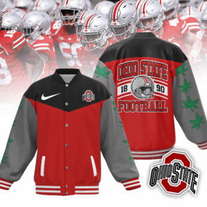 Ohio State Buckeyes NCAA Style Baseball Jacket For Fans