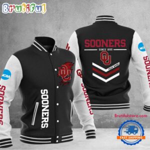 Oklahoma Sooners NCAA Style Baseball Jacket For Fans